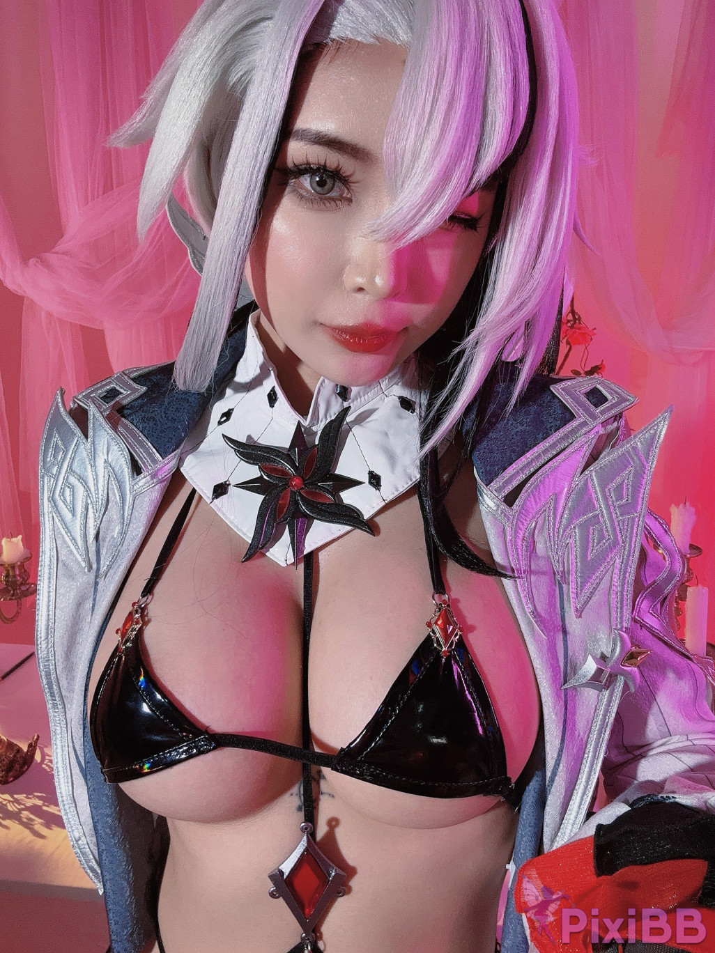 Umeko J The Knave Arlecchino Genshin Impact PixiBB.COM 064