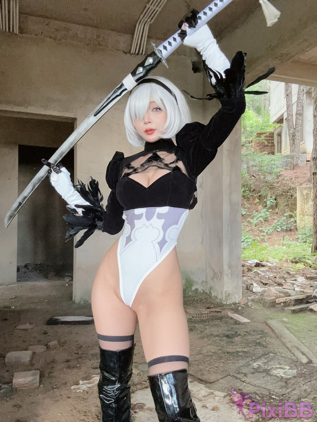 Umeko J 2B Nier Automata PixiBB.COM 077