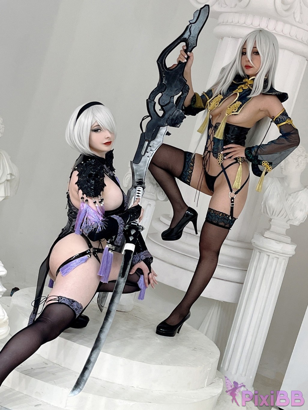 Mikomi Hokina  Umeko J A2  2B Shinobi Nier Automata PixiBB.COM 006