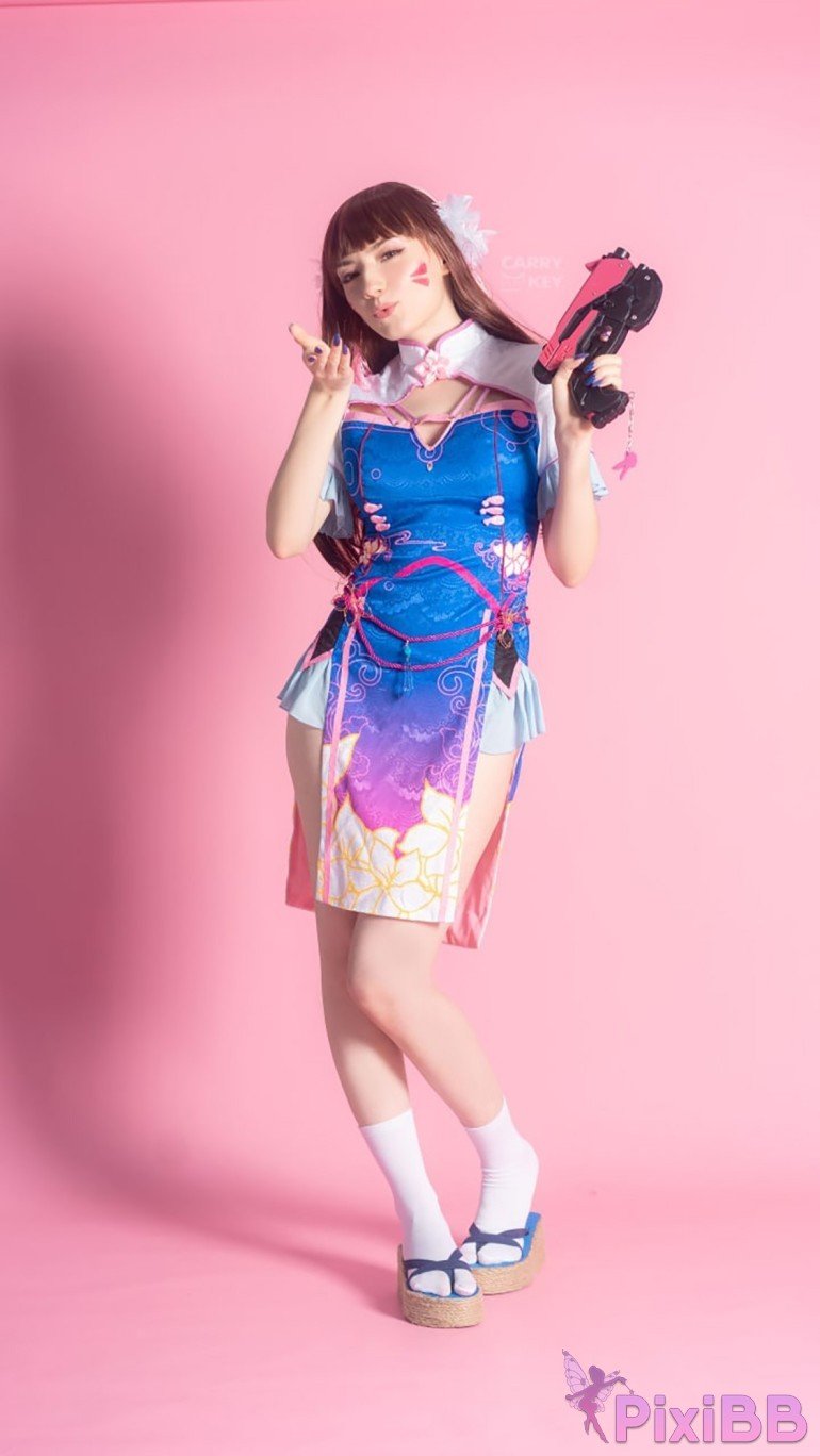 CarryKey DVa Qipao Overwatch PixiBB.COM 002