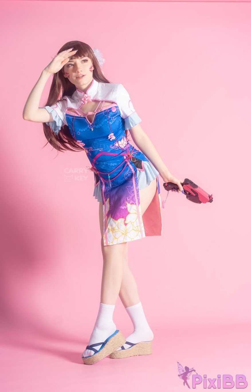 CarryKey DVa Qipao Overwatch PixiBB.COM 023