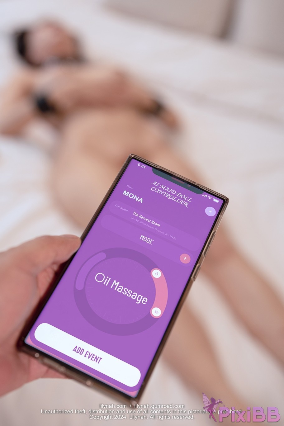 Lilynah LW099 Mona Exclusive Vol.1 AI Maid PixiBB.COM 049