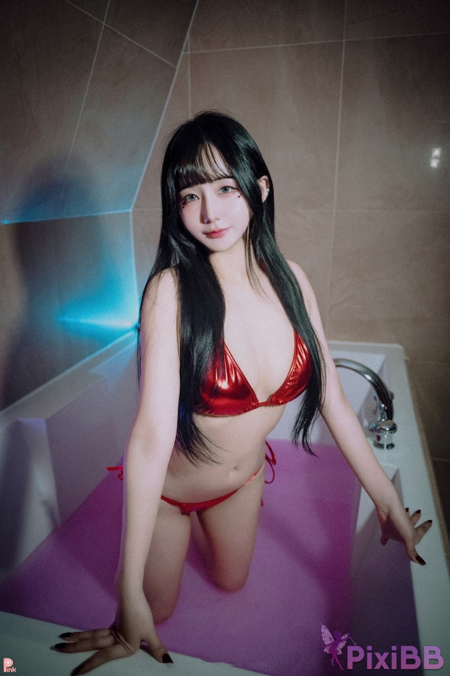 PINK Han Jina Bikini PixiBB.COM 001